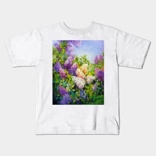 Fragrance of lilac Kids T-Shirt